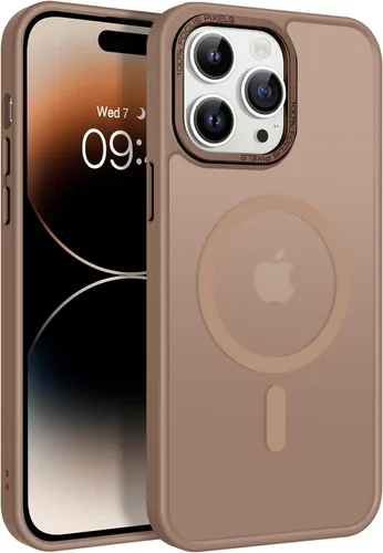 Miniatura 27 de BENTOBEN Funda magnética para iPhone 14 Pro [compatible con Magsafe] translúcida mate 14 Pro, delgada, a prueba de golpes, para mujeres, hombres