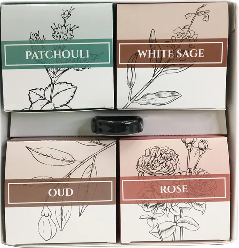 Miniatura 5 de Aakriti Masala - Conos de incienso naturales para meditación, aromaterapia y yoga, 80 piezas sensual, relajante, energizante, refrescante