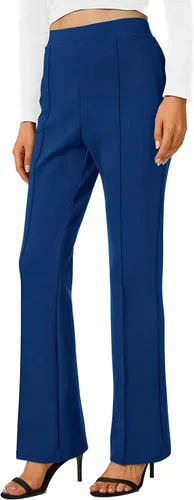 Miniatura 12 de Urban CoCo Pantalones de trabajo elásticos con corte de bota, pantalones de yoga pequeños para oficina casual