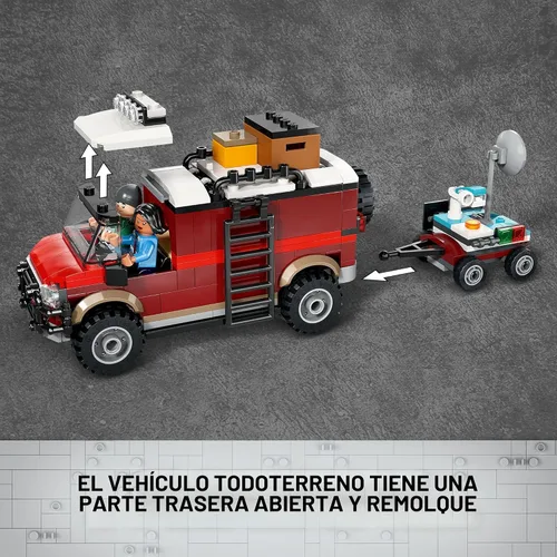 Miniatura 5 de LEGO Jurassic World Misiones de Dinosaurios: Set de Construcción del Descubrimiento del Estegosaurio - Set de Juguetes de Dinosaurios para Jugar