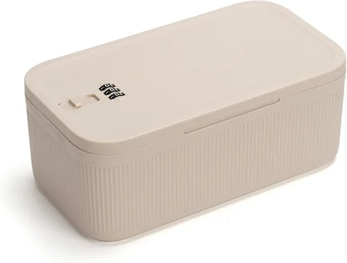 Caja de medicamentos con bloqueo con código, pequeña caja de almacenamiento con cerradura para medicamentos, aperitivos, teléfono y alimentos, ideal