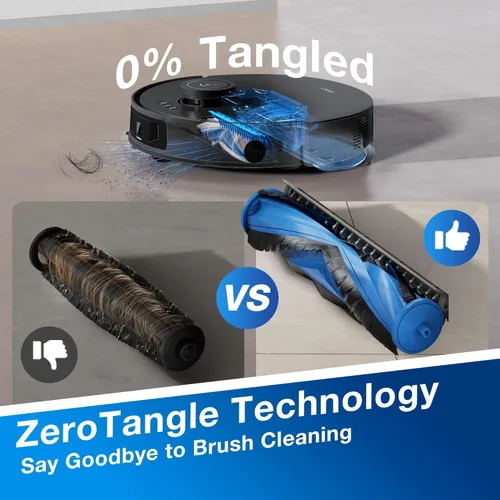 Miniatura 2 de ECOVACS DEEBOT N20 - Robot Aspirador y Trapeador, 8000Pa de Succión Fuerte, Cepillo Antienredos, 300 Minutos de Tiempo de Funcionamiento