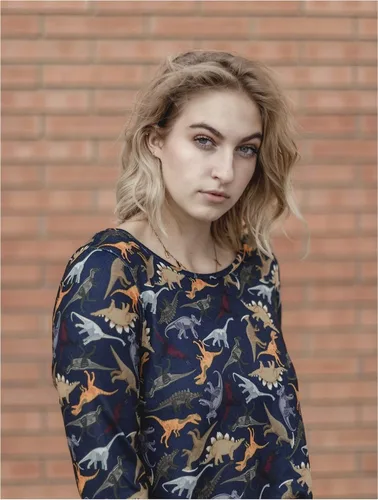 Miniatura 7 de LaVieLente Fashion Blusa tipo túnica para mujer, con patrón estampado, casual, suave, de manga larga, holgada, con dobladillo alto