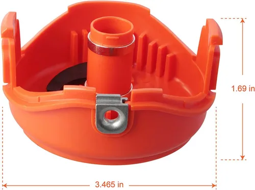 Miniatura 6 de SF-080 Carretes de repuesto para recortadora compatibles con Black Decker SF-080-BKP GH3000 GH3000R LST540 LST540B Weed Eater 20 pies 0.080 pulgadas