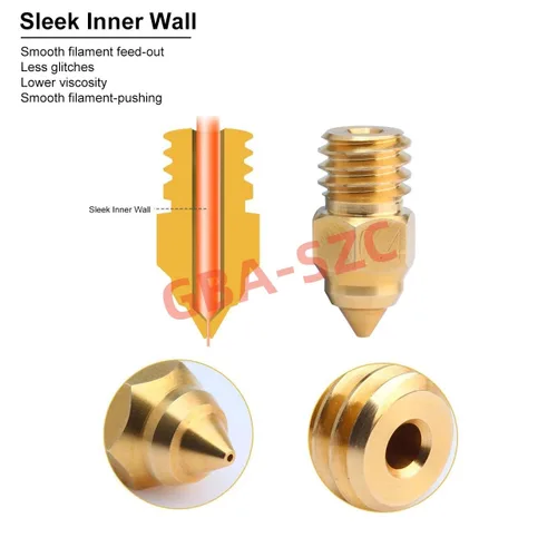 Miniatura 6 de Sprite Extruder/Pro Heat Block Upgrade Hotend Kit, Ender 3 S1 Bimetálica, Boquilla de latón 0.016 in para Ender 3 S1, Ender 3 S1 Pro, S1 Plus, CR10