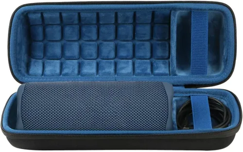 Miniatura 11 de co2CREA Funda de viaje rígida de repuesto para JBL Flip 7 Flip 6 FLIP 5 Altavoz Bluetooth portátil impermeable (funda de camuflaje negro)
