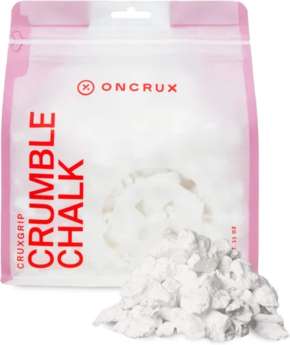 Crumble Chalk - Tiza gruesa para escalada en roca, tiza profesional para levantamiento de pesas, crossfit, levantamiento de potencia, 11 onzas