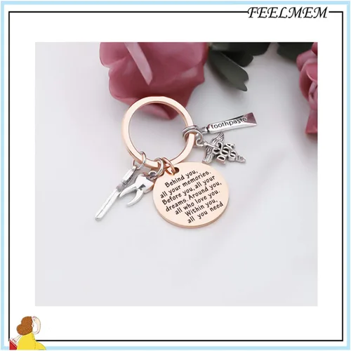 Miniatura 5 de Feelmem - Llavero con texto en inglés "Future Dentist Gift