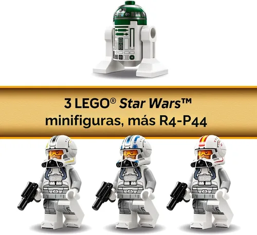 Miniatura 5 de LEGO Star Wars: La venganza de los Sith Nave espacial ARC-170 Starfighter juguete de construcción - Juguete de Star Wars para niños y niñas, edades