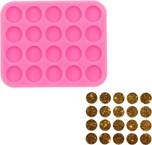 Miniatura 12 de Mini moldes de silicona hexagonales para aretes de oreja, molde de resina diminuta, muchos moldes de silicona hexagonales, molde epoxi para aretes