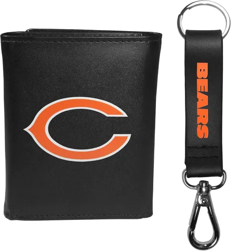 Miniatura 21 de Siskiyou Sports NFL unisex Tri-fold Wallet & Strap Key Chain