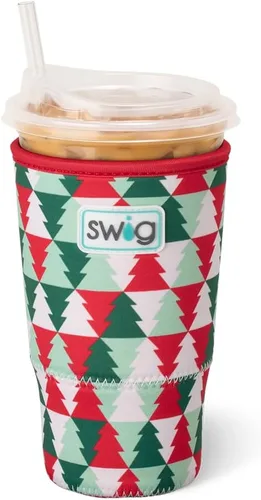 Miniatura 7 de Swig Life Coolie de Taza Helada Mediana, Funda Aislante de Taza de Café Helado de Halloween de 22oz con Asa, Coolie Aislado de Neopreno Mantiene