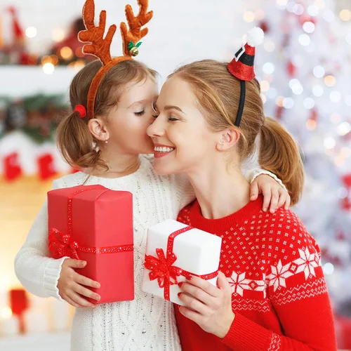 Miniatura 7 de MIAHART 60 hojas de papel de seda de Navidad de 19.7 x 13.8 in, papel de regalo de Navidad para bricolaje y manualidades, bolsas de regalo