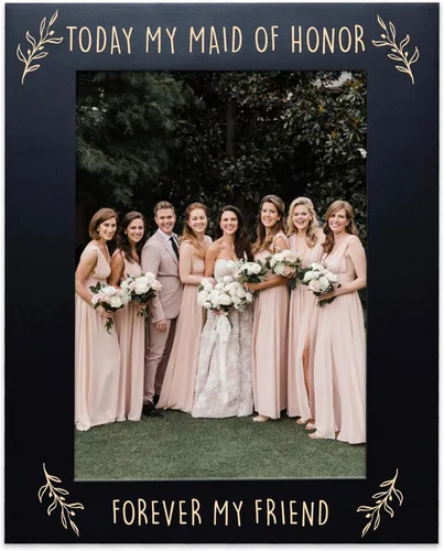 Miniatura 8 de XJF Marco de fotos grabado para papá - Papá de todos los paseos que hemos tomado juntos, este es mi favorito, regalos de boda para el padre