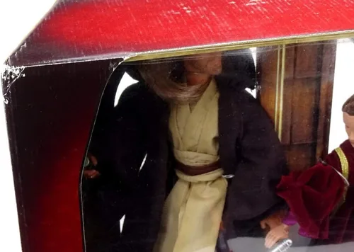 Miniatura 2 de Star Wars QUI-GON Jinn y Reina Amidala Defensa de Naboo 2000 Edición Retrato