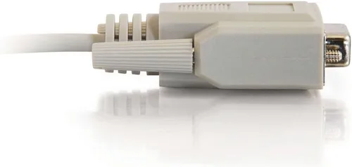 Miniatura 3 de C2G 03045 DB9 FF Serial RS232 Cable de módem nulo, beige (10 pies, 10.0 ft)