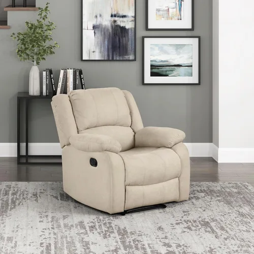 Miniatura 9 de Lexicon Sofá reclinable manual, asiento de cine en casa, silla reclinable manual de pared para dormitorio, sala de estar, oficina, apartamento