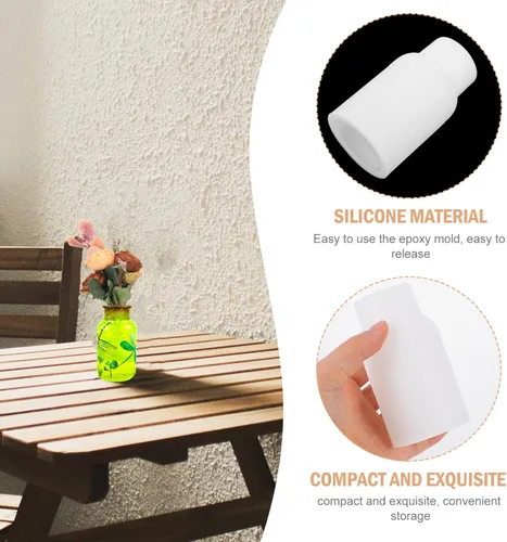 Miniatura 4 de Florero de epoxi para fundición, ideal para decoración de mesa, proyectos de manualidades en el hogar