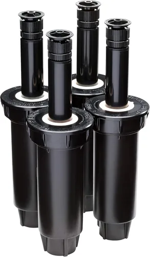 Miniatura 10 de Rain Bird 1802AP4PK - Aspersor profesional emergente, patrón ajustable de 0 a 360°, distancia de pulverización de 8 a 15 pies, altura emergente de 2