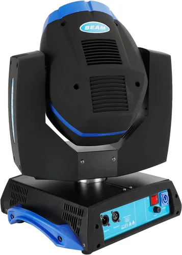 Miniatura 8 de 230W 7R Zoom Cabeza Móvil Haz Sharpy Luz 8 Prisma Estroboscópico DMX 16Ch Fiesta Azul