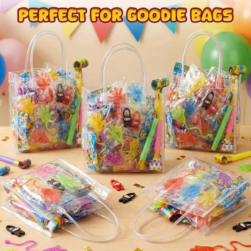 Miniatura 2 de Shindel 115 manos adhesivas con purpurina a granel para regalos de fiesta que brillan en la oscuridad, juguetes elásticos para manos adhesivas