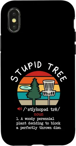 Miniatura 5 de Disc Golf Stupid Tree Funny Disc Golfing Lover Player Gift Case for iPhone 17
