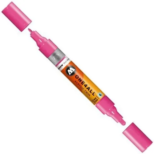 Miniatura 45 de Molotow ONE4ALL - Marcador acrílico de doble bomba, puntas de 0.059 in y 0.157 in, luz Amazonas, 1 cada uno (227.423)
