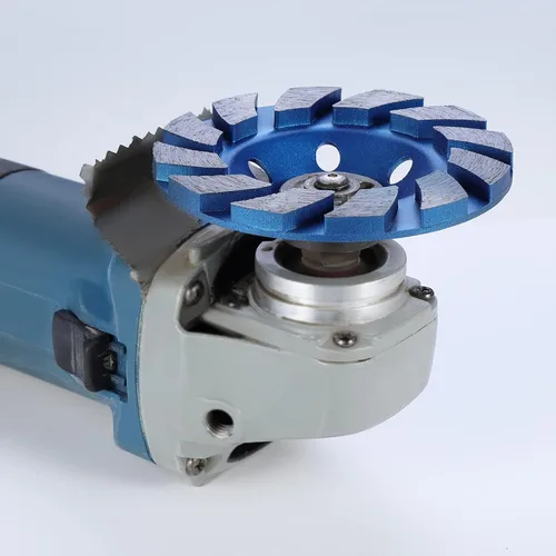 Miniatura 6 de TM disco de 4 pulgadas para molienda de diamantes de turbo de hormigón para amoladora de ángulo de trabajo duro 12 segs Azul 12segs B