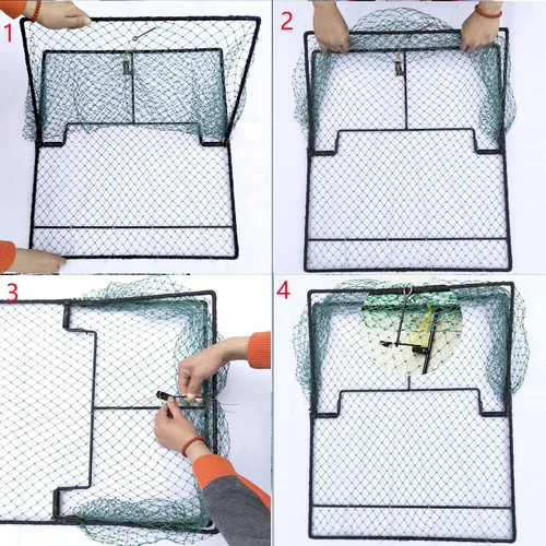 Miniatura 6 de Trampa para Aves Codorniz Paloma Control de Animales Vivos Primavera Aprisionamiento de Estorninos y Pollos