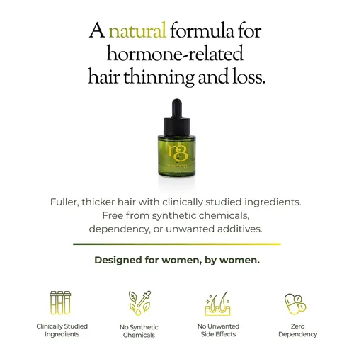 Miniatura 2 de regener8 Aceite para el cabello y el cuero cabelludo para mujeres, mezcla de aceites esenciales y portadores para adelgazamiento y pérdida