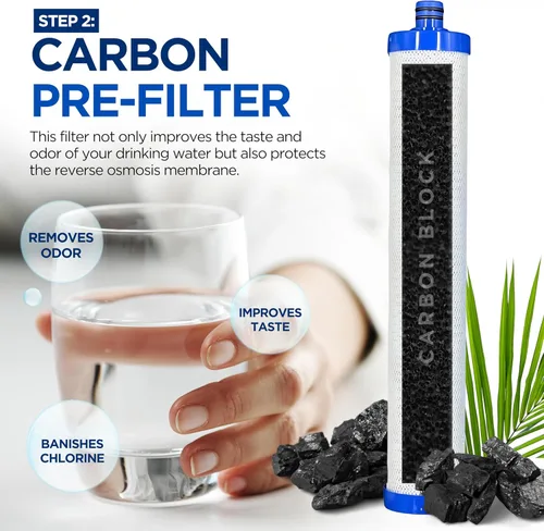 Miniatura 3 de Culligan AquaCleer AC-30 - Cartucho, filtro y membrana de repuesto compatible con sistema de ósmosis inversa, 4