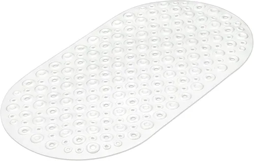 Miniatura 5 de DecorRack Tapete de baño masajeador, tapete de ducha antideslizante con ventosas de seguridad fuertes, sin látex, lavable a máquina, 27.5 x 14