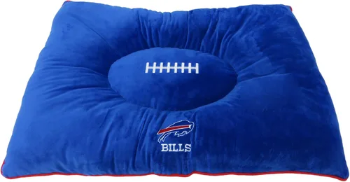 Miniatura 17 de NFL PET Bed - Cama de almohada de felpa suave y acogedora de Arizona Cardinals. Cama de fútbol para perros. Cama de colchón deportivo cálido