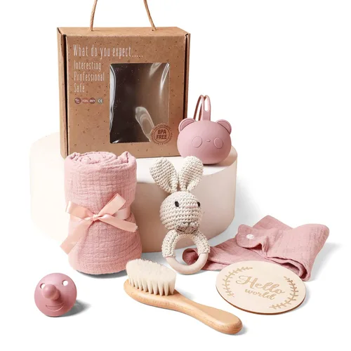 Miniatura 10 de EERKEOD Set de Regalo para Bebé para Recién Nacido Set de Regalo para Bebé Nuevo - Elementos Esenciales para Bebé Recién Nacido Set de Baño