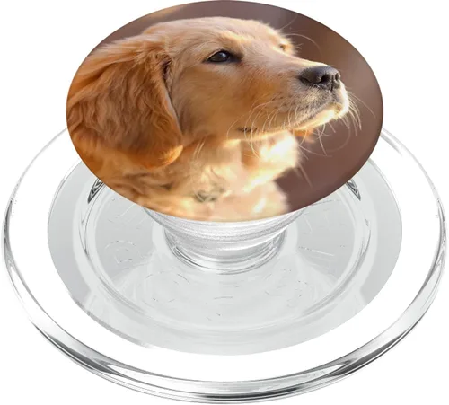 Miniatura 9 de Golden Retriever Puppy – PopSockets Grip y soporte para teléfonos y tabletas