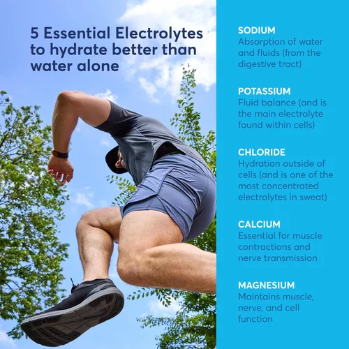 Miniatura 3 de Nuun Sport - Paquetes de polvo de electrolitos con magnesio, calcio, potasio, cloruro y sodio, paquetes de hidratación para llevar, sabor a naranja