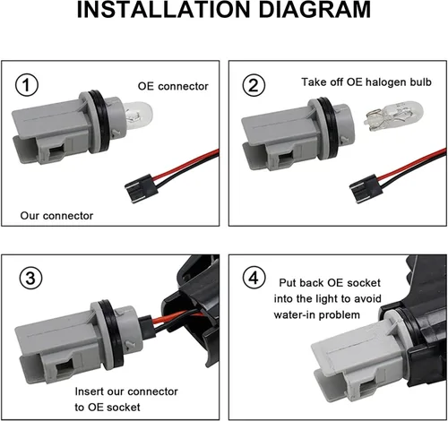 Miniatura 8 de Kit de luces de señal lateral LED compatible con E W212 Sedán y Wagon/para E350 Sedán y Wagon/para E550 Sedán/para E63 AMG Sedán y Wagon