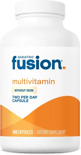 Bariatric Fusion Multivitamínico bariátrico sin hierro | Pacientes poscirugía bariátrica | Vitamina bariátrica sin hierro para bypass gástrico y