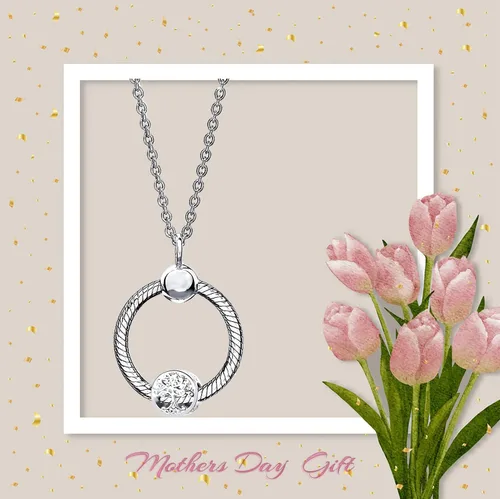 Miniatura 6 de QeenseKc Dije de círculo de la vida familiar para siempre árbol de la vida para pulsera Pandora