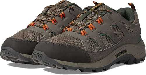 Miniatura 2 de Merrell Tenis de senderismo impermeables Oakcreek de encaje bajo para niños, Rosado