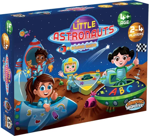 Little Astronauts - Juego de mesa para niños a partir de 4 años – Carrera de cohetes alrededor del sistema solar y explora el espacio – Divertido