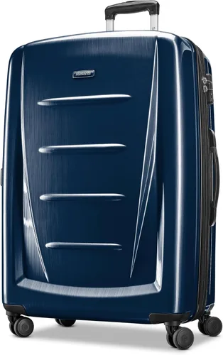 Miniatura 16 de Samsonite Winfield 2 Equipaje rígido con ruedas giratorias, Carbón vegetal, Grande de 28 pulgadas, a cuadros