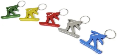 Miniatura 5 de Munkees - Llaveros para atletas, mini llaveros para deportes atléticos, pequeños jugadores de baloncesto y fútbol, esquiadores, corredores