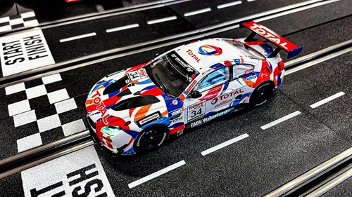 Miniatura 4 de Carrera 27698 BMW M6 GT3 Walkenhorst Motor Sport No.34 Escala 1:32 Ranura analógica Coche Carreras Vehículo Evolución Ranura Carreras de coches