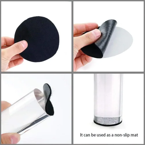 Miniatura 5 de Tela de fieltro autoadhesiva, forro de terciopelo suave para cajones, tela de terciopelo para arte y manualidades, forro de fieltro para joyero