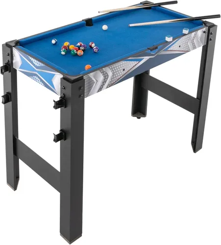 Miniatura 3 de Mesa de juego múltiple 5 en 1, mesa de juego combinada con hockey, billar, ping pong, tiro con arco, baloncesto para el hogar, sala