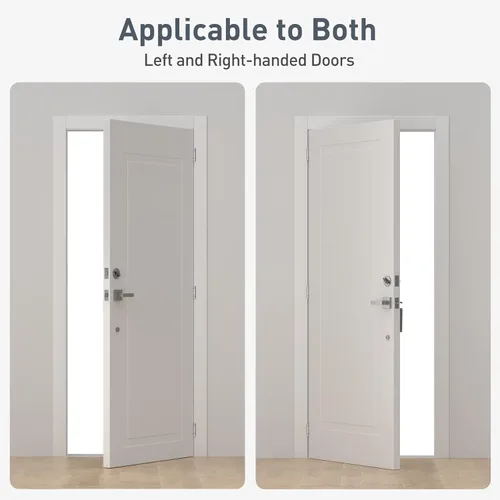 Miniatura 6 de HOSOM Bisagra de puerta de cierre automático de 3.5 pulgadas, bisagra de resorte, tensión ajustable para puerta interior, certificación UL