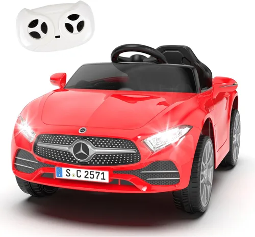 Miniatura 8 de Coche camioneta Mercedes-Benz CLS 350 de 12 V con licencia para montar para niños, juguetes para montar para niños pequeños con control de padres