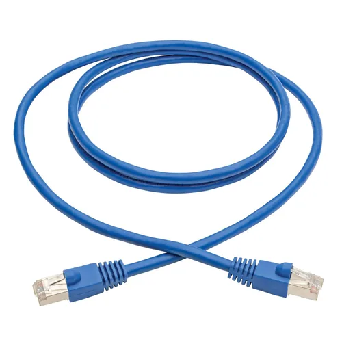 Miniatura 57 de Tripp Lite Cable Ethernet Cat6a 10G, cable de conexión de red STP moldeado sin enganches (RJ45 M/M), negro, 35 pies/34.8 ft, garantía