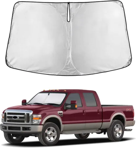 Miniatura 147 de Econour Parasol para parabrisas compatible con Honda Civic 2016-2021, protector de parasol plegable para ventana, bloquea los rayos UV y mantiene tu